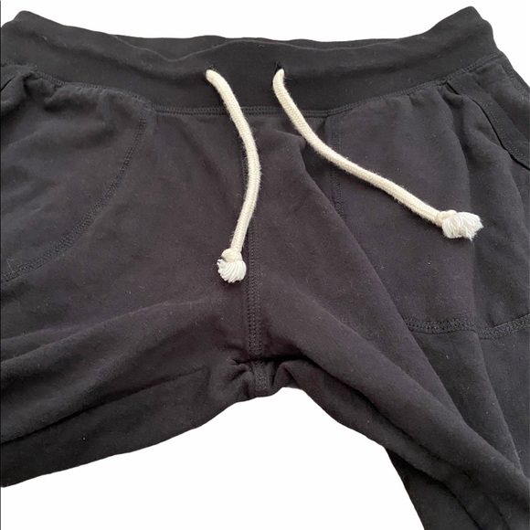 Sassy Pants Spell Out Graphic Print Black Drawstring Sweatpants Joggers - Picture 6 of 8